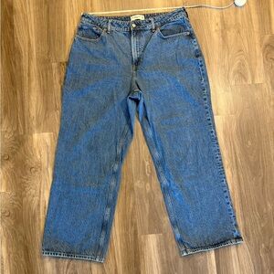 Abercrombie & Fitch The Loose High Rise - Curve Love Size 32S